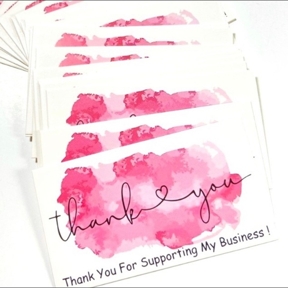 130pc Shipping Kit, poly mailers, thank you stickers and cards, tissue paper. - Picture 6 of 13